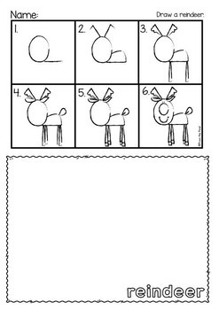 247x350 Christmas Directed Drawing - Christmas Drawing Activities