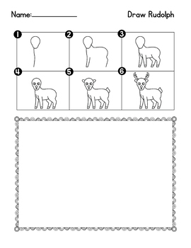 270x350 Christmas Directed Drawing - Christmas Drawing Activities