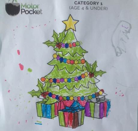 460x437 christmas children drawing and colouring competition - Christmas Drawing Children
