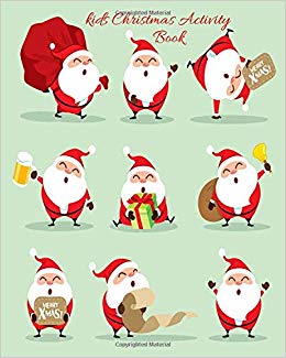 260x325 kids christmas activity book xmas draw write notebook - Christmas Drawing Children