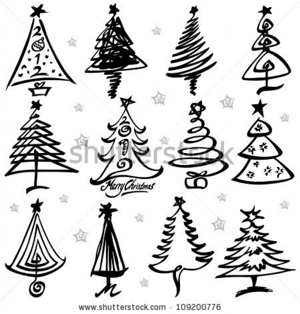980x1024 Picture - Christmas Drawing Designs