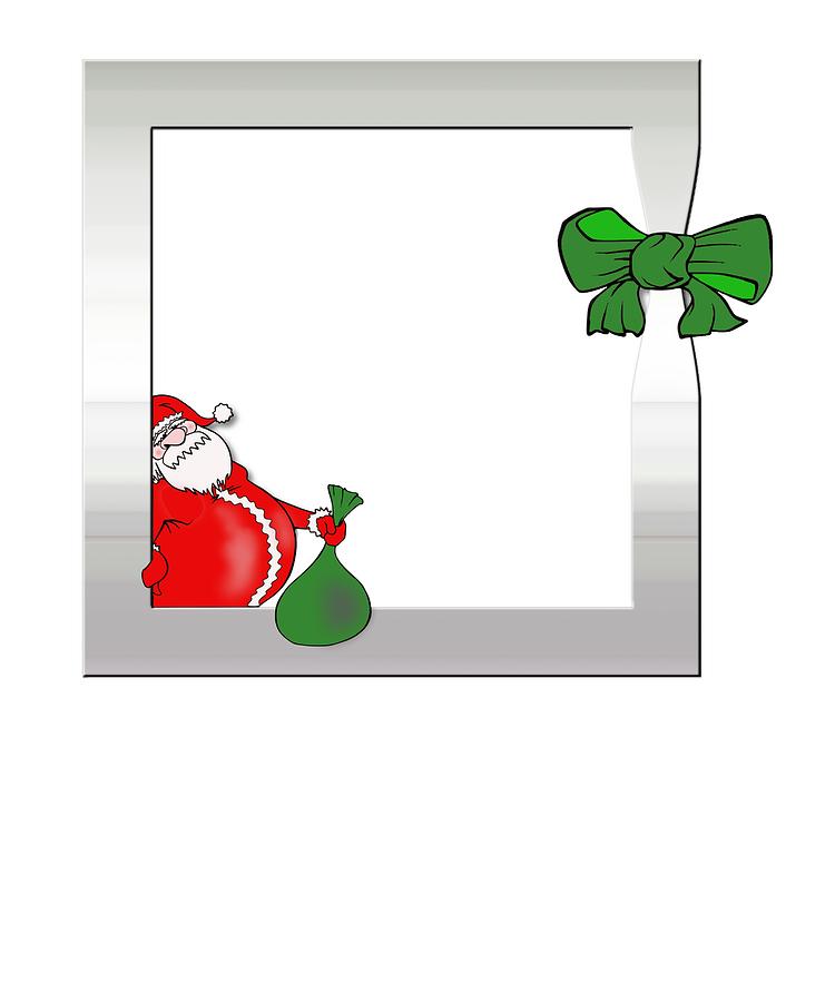 750x900 Santa Claus Totally Sleighed It Merry Christmas Drawing - Christmas Drawing Designs