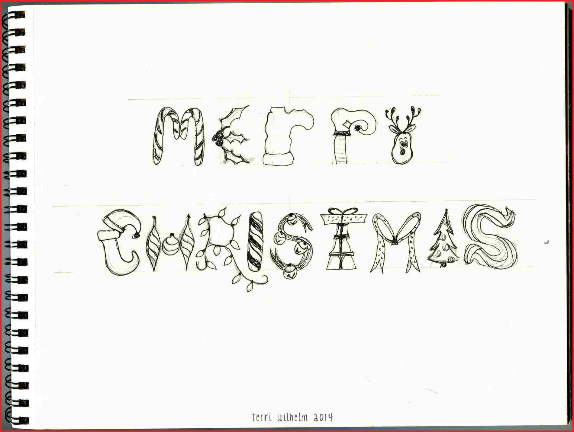 1900x1431 Sketch Beginner Quick Easy Christmas Drawings - Christmas Drawing Designs
