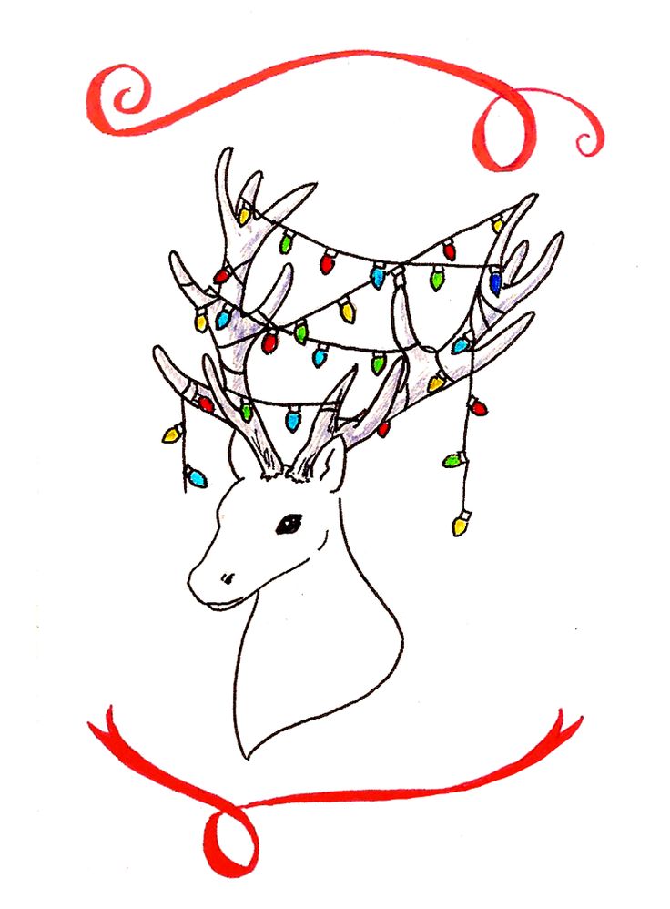 736x998 Simple Christmas Designs - Christmas Drawing Designs