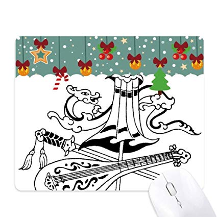 425x425 Chinese Umbrella Sword Dragon Drawing Mouse Pad Game - Christmas Drawing Game