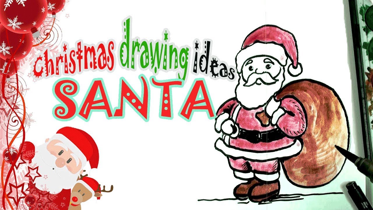 1280x720 Christmas Drawing Ideas - Christmas Drawing Ideas