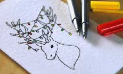 428x258 Drawing Ideas For Christmas Christian Patterns - Christmas Drawing Ideas