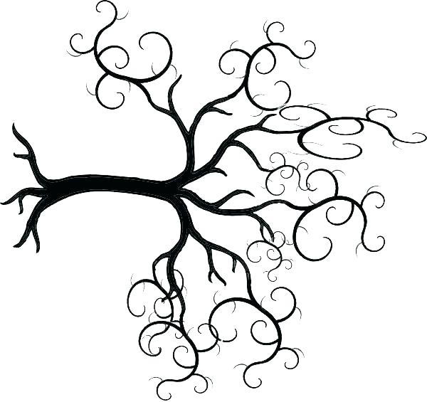 600x565 Outline Tree Image Result For Simple Line Drawing Trunk Christmas - Christmas Drawing Outline