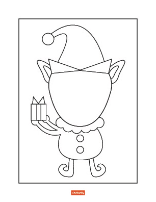 306x396 Christmas Coloring Pages For Kids Shutterfly - Christmas Drawing Pages