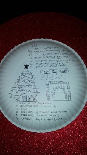 293x520 Christmas Paper Plate Drawing Game - Christmas Drawing Paper