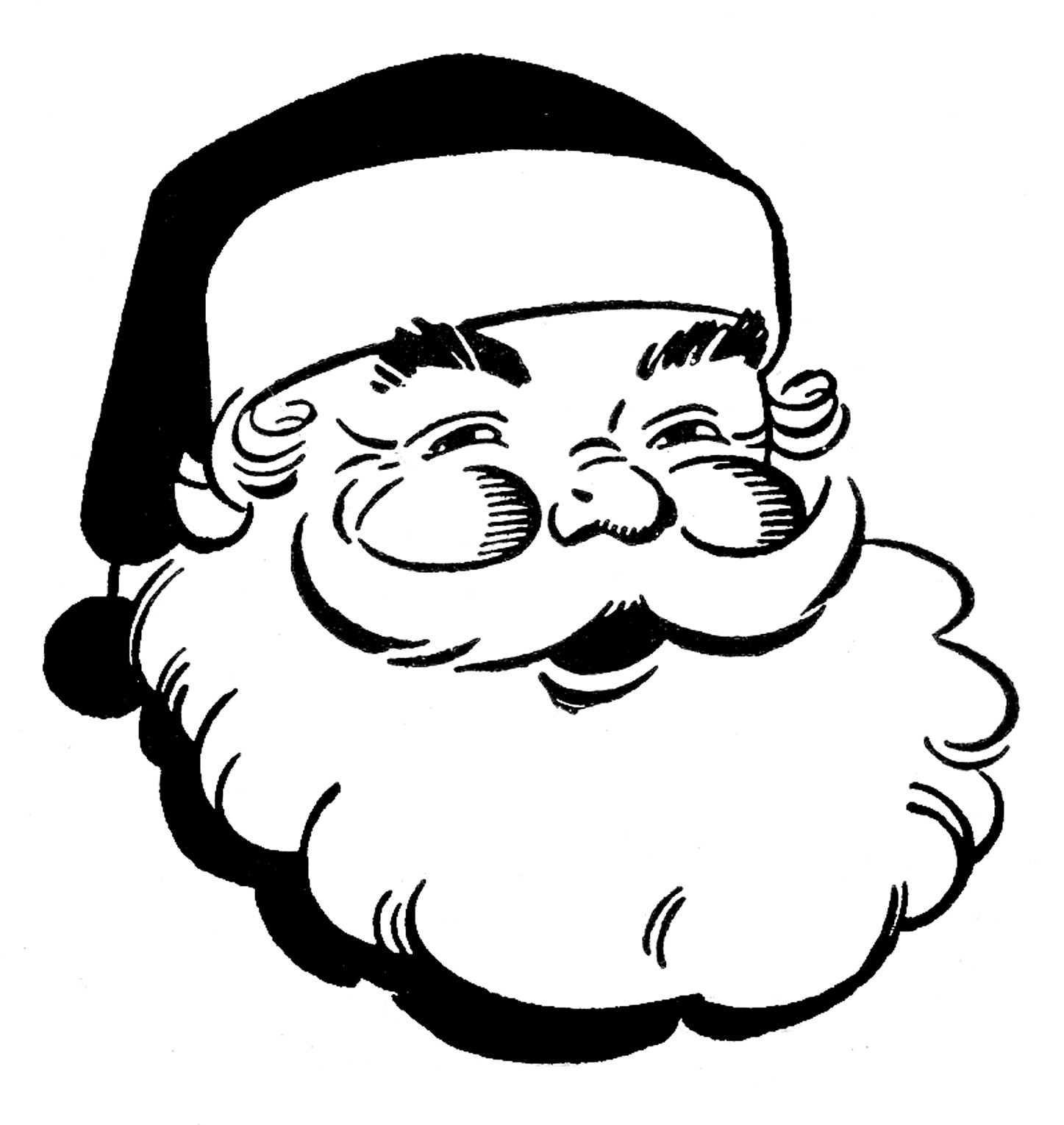 1447x1530 Christmas Drawings Black And White Fun For Christmas Halloween - Christmas Drawings Black And White