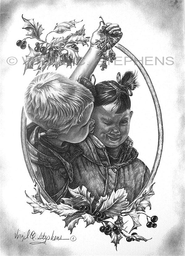 600x829 christmas cards, pencil drawings, pencil art western artwork - Christmas Drawings Images