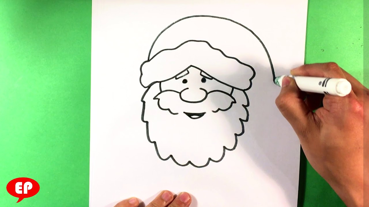 1280x720 How To Draw Santa Claus - Christmas Drawings Santa