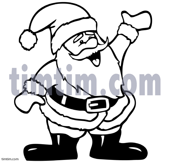 577x547 christmas drawings of santa fun for christmas halloween - Christmas Drawings Santa