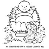 160x160 Christmas Coloring Pages, Free Christmas Coloring Pages For Kids - Christmas Drawings To Color
