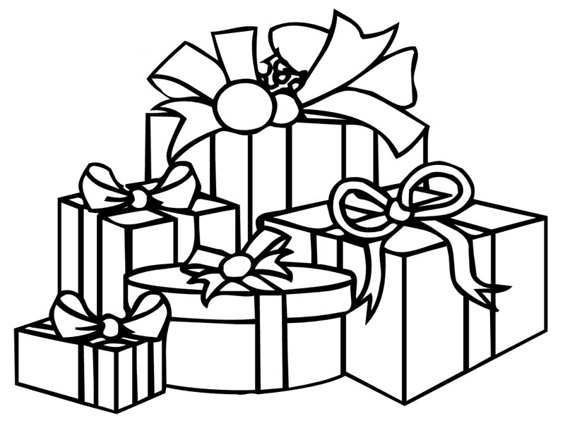 800x600 Christmas Colouring Pages Free To Print And Colour - Christmas Drawings To Color