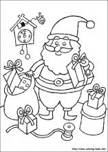 157x220 Christmas Coloring Pages On Coloring - Christmas Drawings To Color