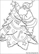 157x220 Christmas Coloring Pages On Coloring - Christmas Drawings To Print