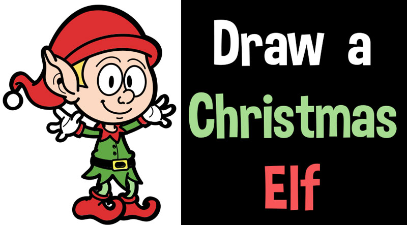 800x443 christmas elf archives - Christmas Elf Drawing