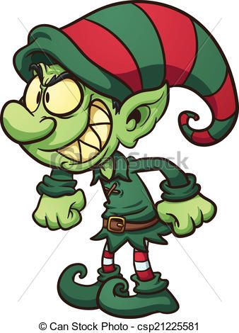 338x470 drawings of christmas elves evil christmas elf vector clip art - Christmas Elf Drawing