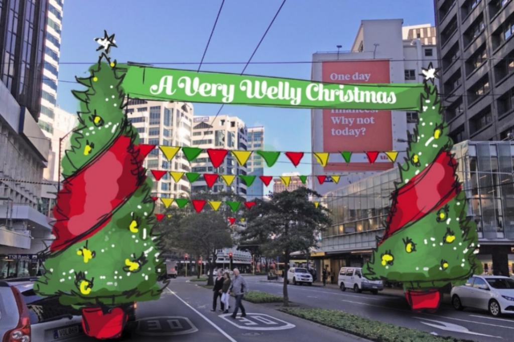 1024x682 drawing of christmas festival halloween holidays wizard - Christmas Festival Drawing