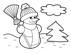 236x179 best merry christmas coloring pages, images, pictures, cards - Christmas Festival Drawing