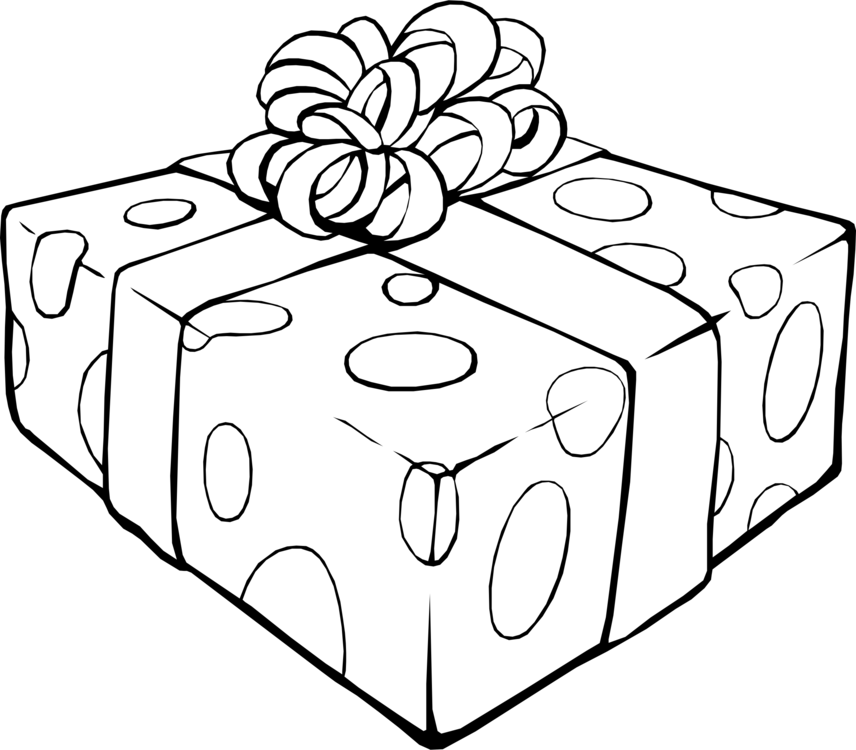856x750 collection of free gift drawing download on ui ex - Christmas Gift Box Drawing