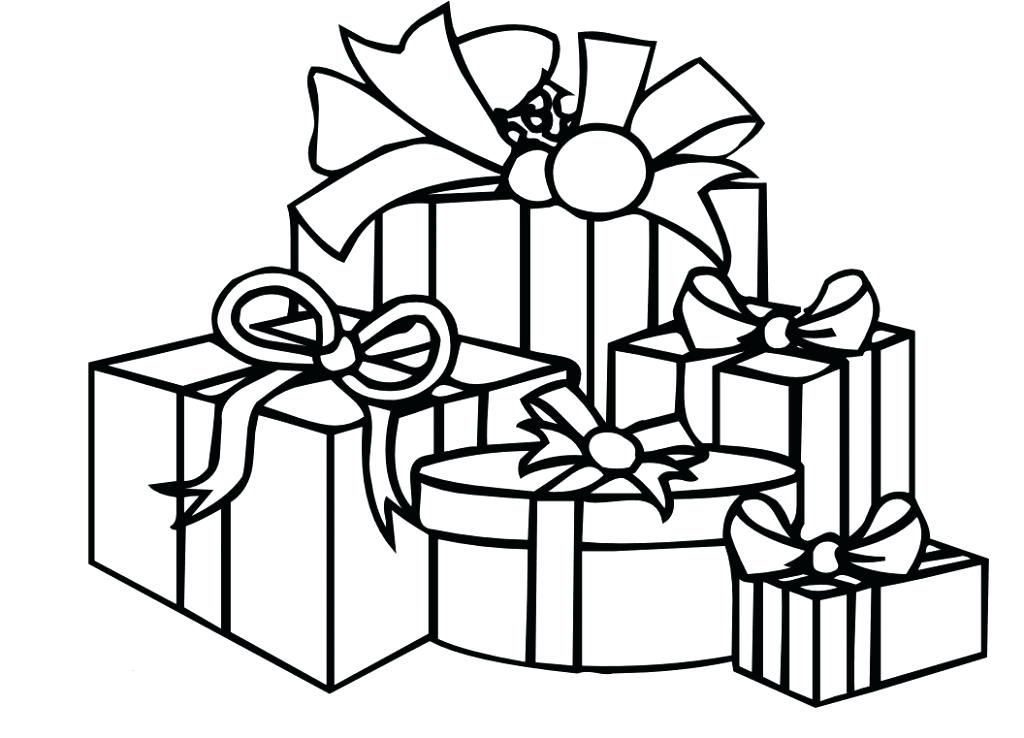 Christmas Gift Box Drawing at Explore