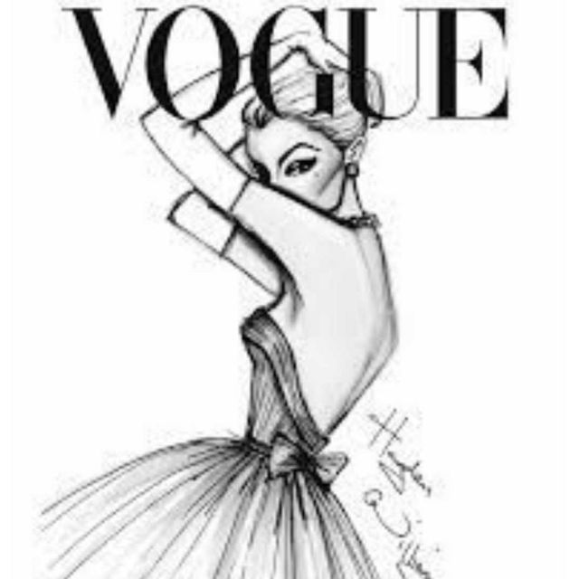 Christmas Girl Drawing