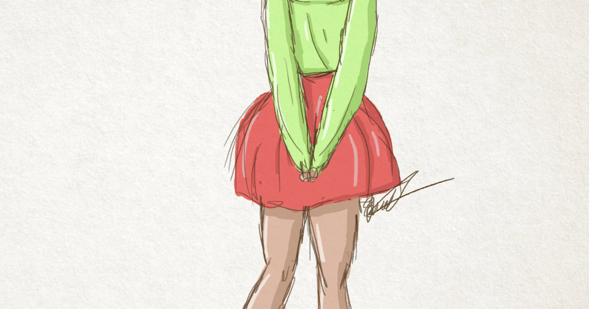 1200x630 Christmas Girl - Christmas Girl Drawing