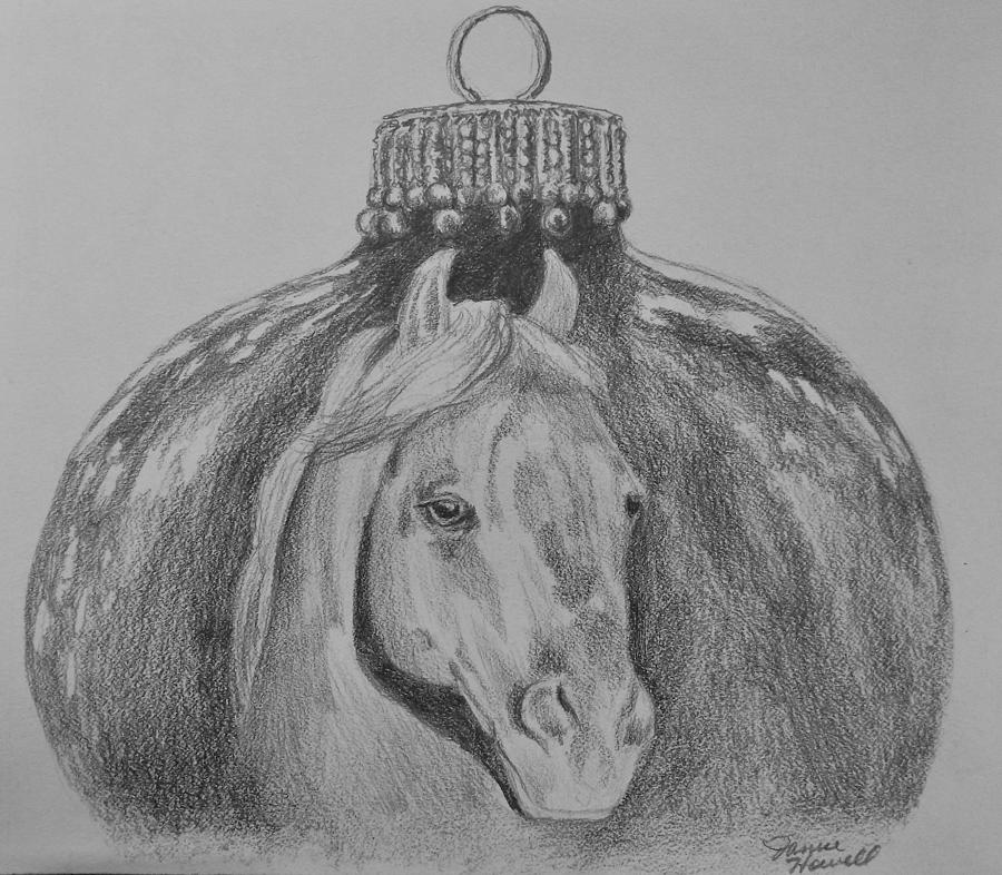 900x786 Christmas Horse Drawing - Christmas Horse Drawing