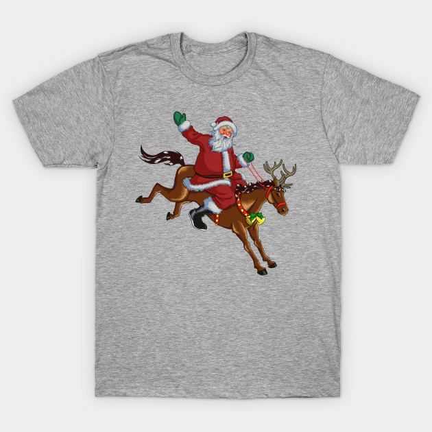 630x630 horse riding santa vintage drawing art t shirt horses lover - Christmas Horse Drawing