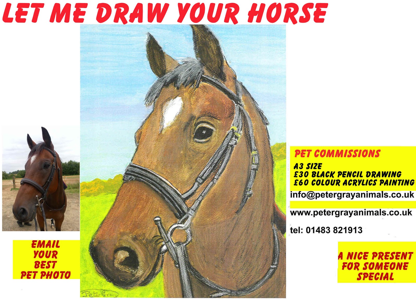 1600x1150 Peter Gray's Comics And Art Let Me Draw Your Pets For Christmas - Christmas Horse Drawing