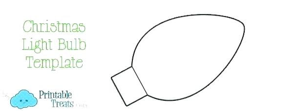 610x229 Lights Coloring - Christmas Light Bulb Drawing