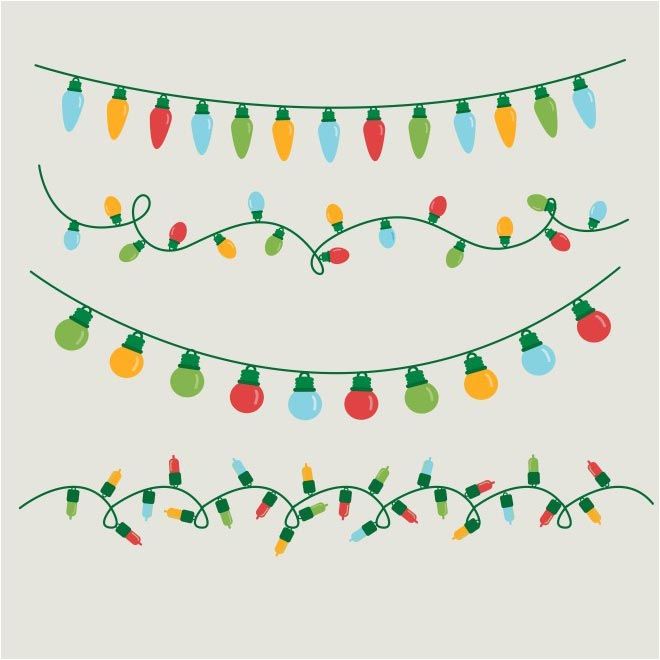 660x660 let it glow holepun ch christmas lights drawing, christmas - Christmas Lights Drawing