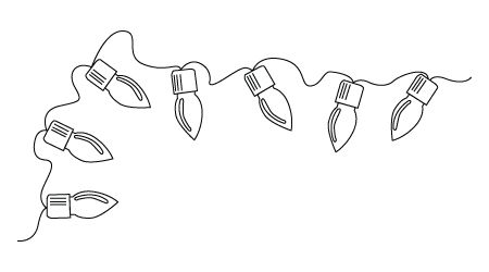 450x250 christmas light drawing to color other tracings christmas - Christmas Lights Drawing