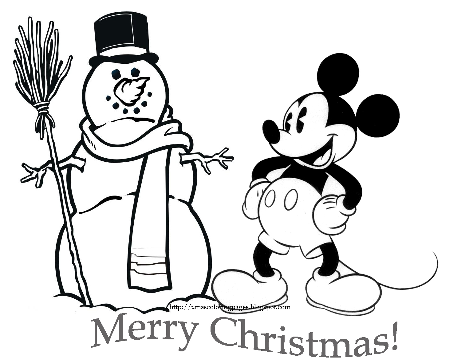 1539x1182 Minnie Mouse Coloring Pages For Christmas Mickey - Christmas Mickey Mouse Drawing