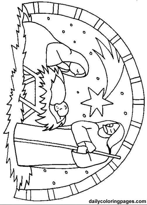 503x702 Christmas Nativity Scene Drawing At Com Fr On Inspirational - Christmas Nativity Drawings