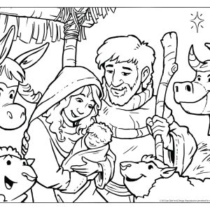 Christmas Nativity Drawings at PaintingValley.com | Explore collection ...