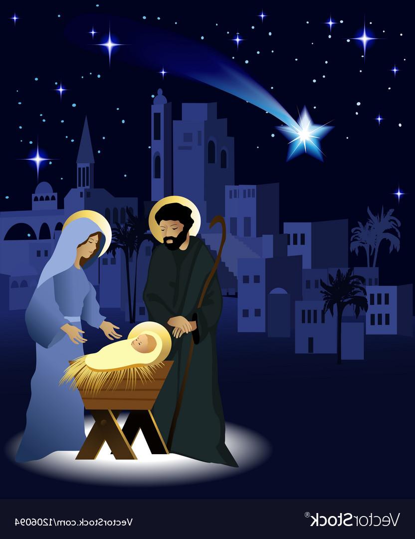 Christmas Nativity Drawings at PaintingValley.com | Explore collection ...