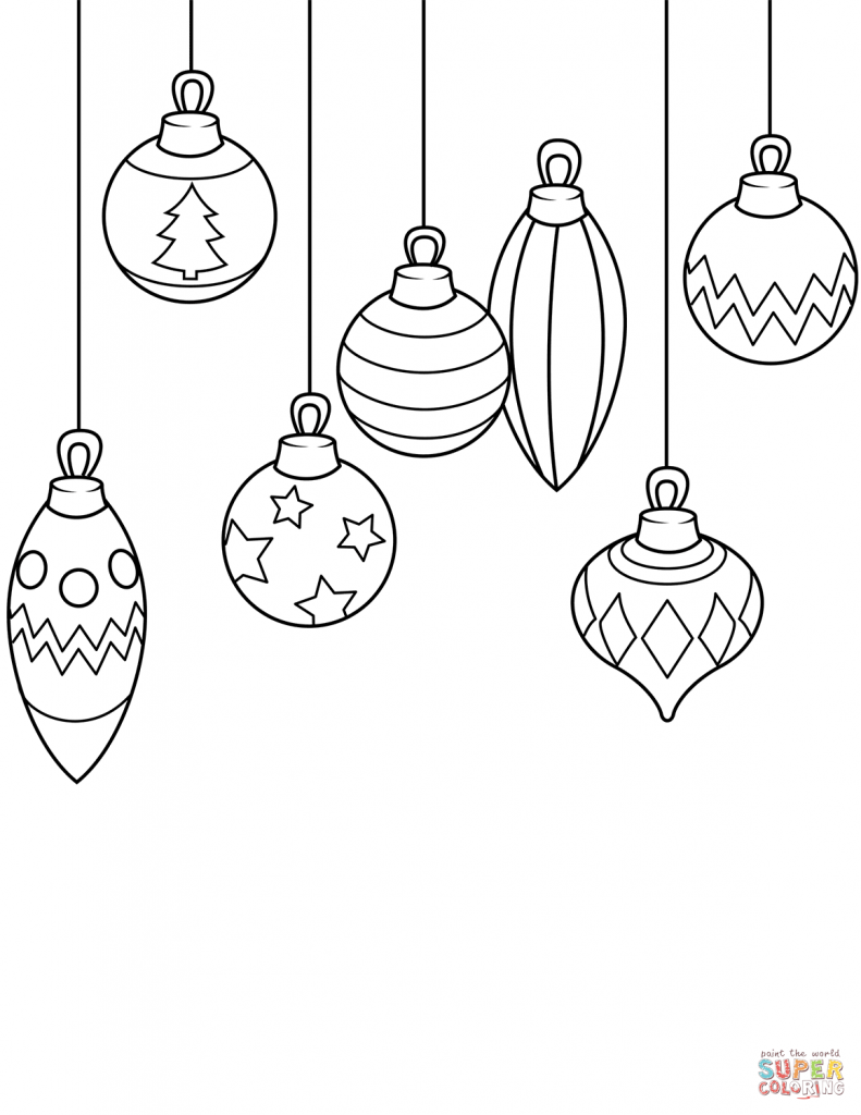 Christmas Ornament Drawing at PaintingValley.com | Explore collection ...