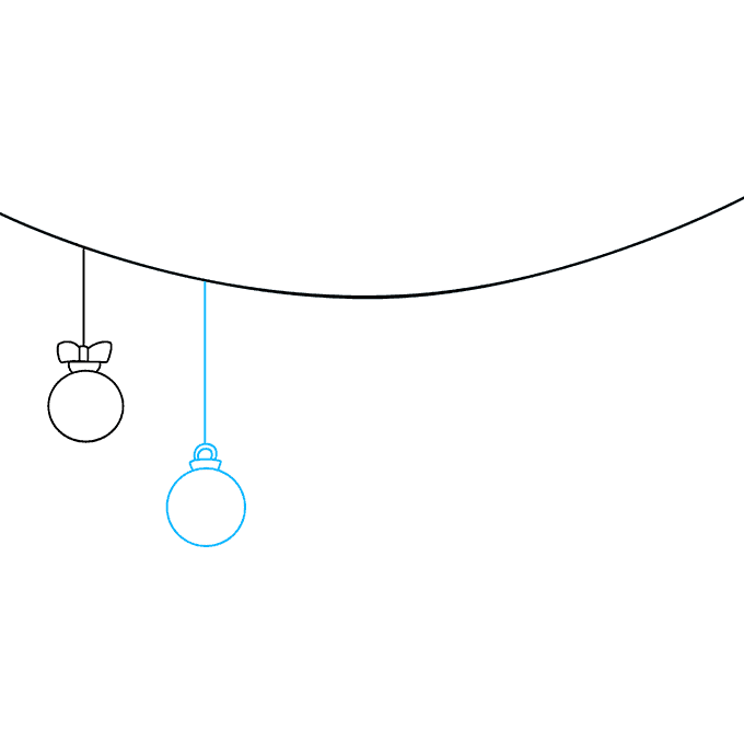 680x678 how to draw christmas ornaments easy drawing guides - Christmas Ornament Line Drawing