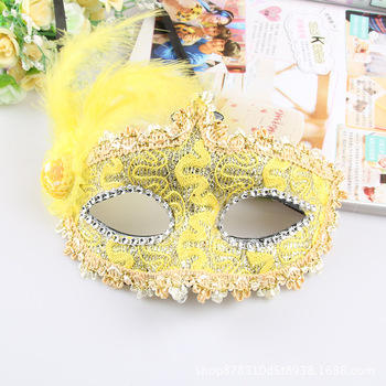 350x350 Christmas Party Lace Mask Halloween Colored Drawing Half Face - Christmas Party Drawing