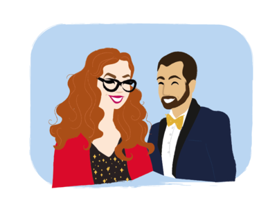 400x300 Christmas Party - Christmas Party Drawing