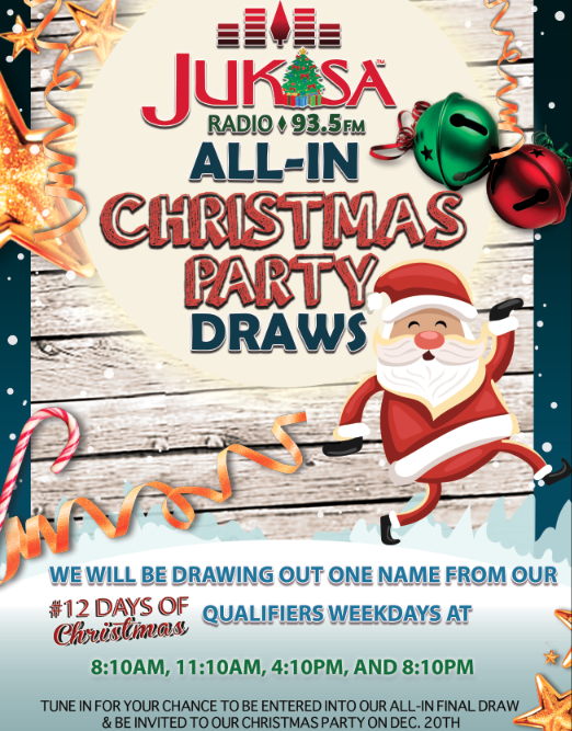 522x667 congratulations to our 'all in christmas party draw' winner - Christmas Party Drawing