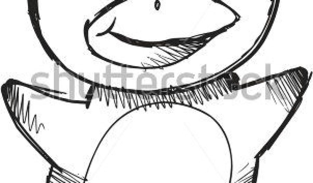 1024x600 cute drawing letters stock vector doodle sketchy christmas penguin - Christmas Penguin Drawing