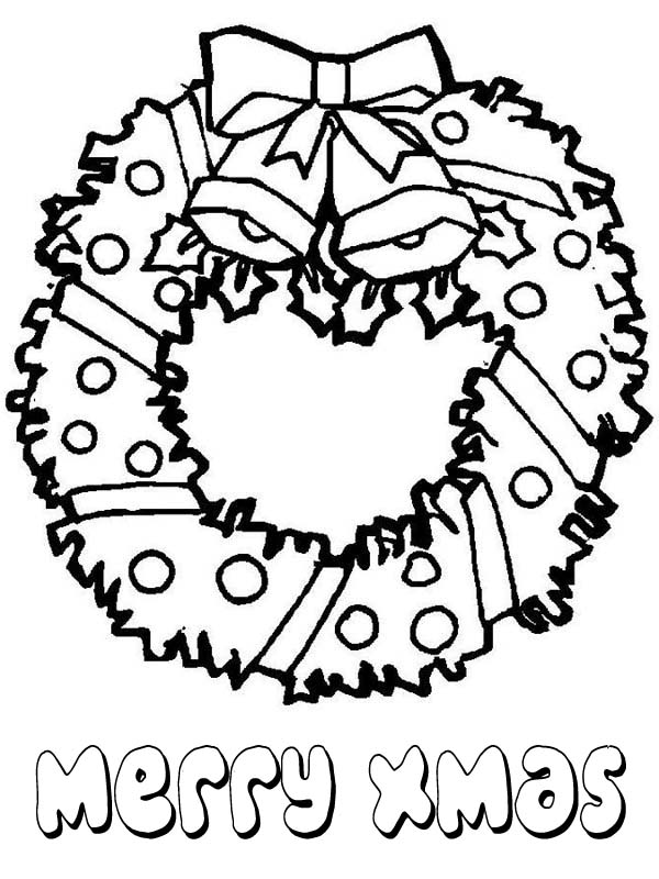 600x800 Drawn Christmas Tree Christmas Wreath - Christmas Reef Drawing
