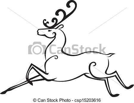 450x345 Huge Collection Of 'christmas Deer Drawing' Download More Than - Christmas Reindeer Drawing