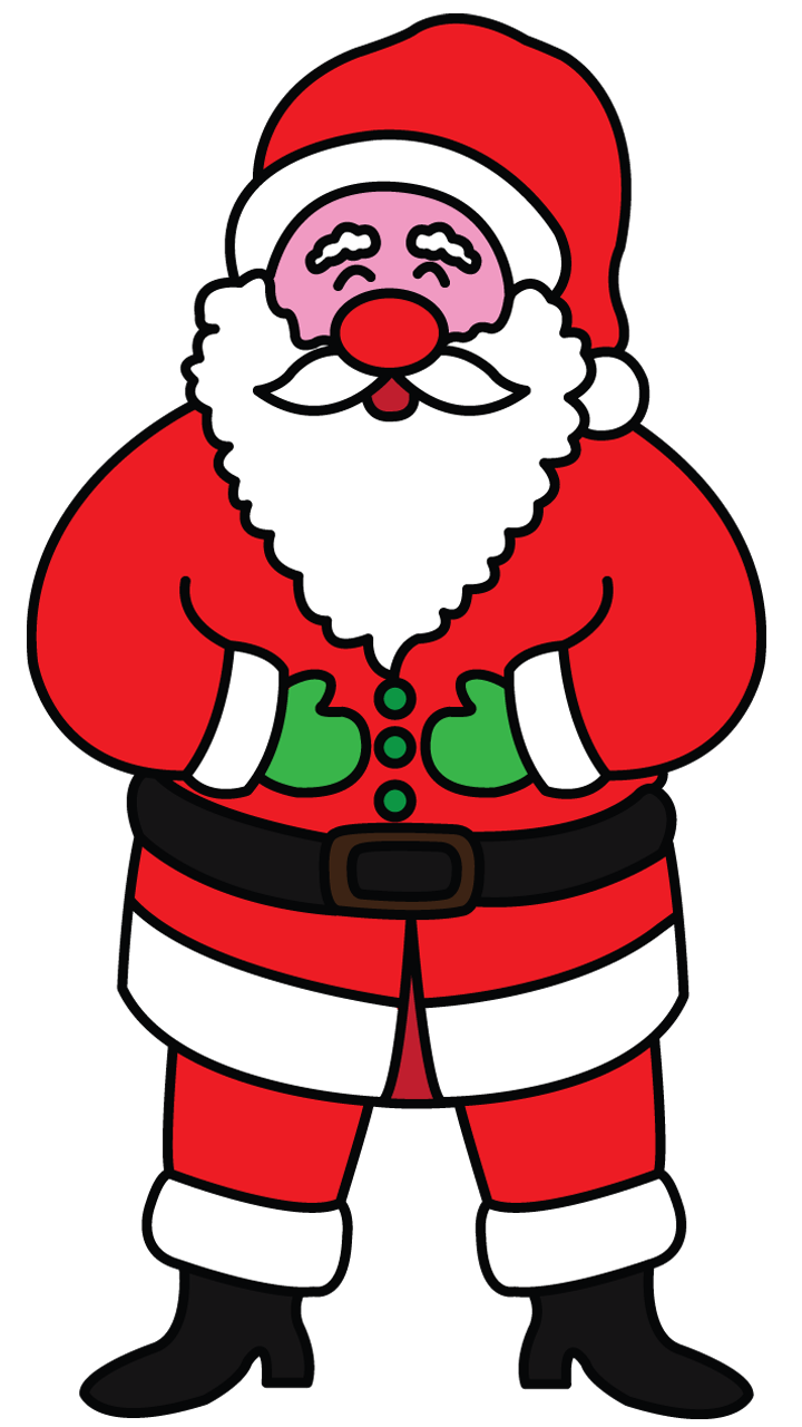 720x1280 Drawing Christmas Santa Claus Huge Freebie! Download - Christmas Santa Drawing