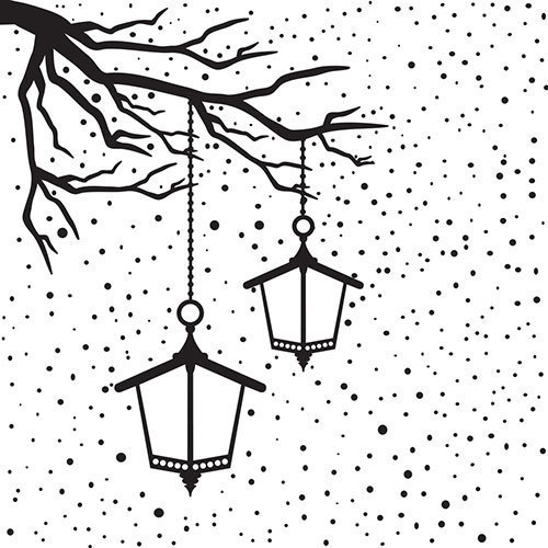 500x500 Parents And Kids Stuff And Kawaii S - Christmas Scene Drawing